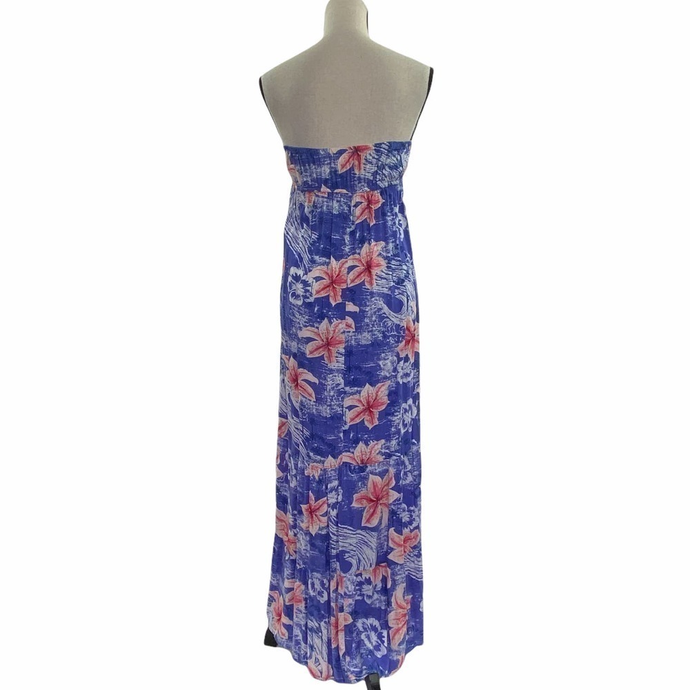 MOSSIMO Supply Co Hawaiian Floral Strapless Dress - Picture 2 of 12